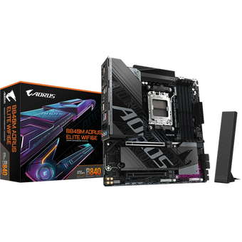  Материнская плата Gigabyte B840M Aorus Elite Wifi6E, RTL 