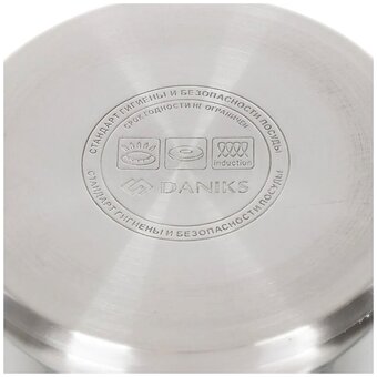  Ковш с крышкой Daniks GS-01319-16SP Бонн 1.8л 