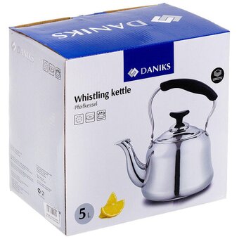  Чайник Daniks GS-28224 нерж, 5л 