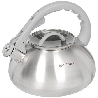  Чайник Daniks DSC-8801 нерж, 3л 