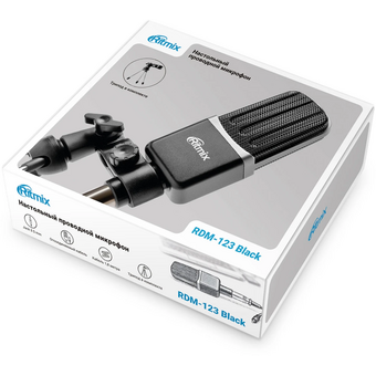  Микрофон RITMIX RDM-123 Black 