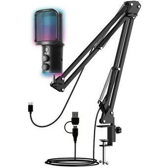  Микрофон RITMIX RDM-278 USB Gaming Black 