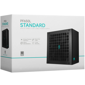  Блок питания DeepCool GamerStorm PF650L черный (R-PF650L-HE0B-WGEU) 