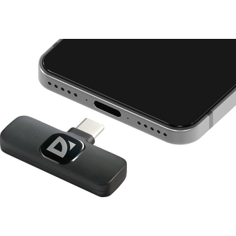  Петличный микрофон DEFENDER Talky-137 (64147) черный 