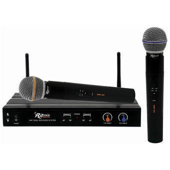  Микрофонная система RITMIX RWM-221 black 