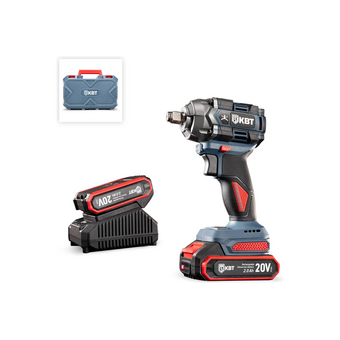  Гайковерт КВТ WB-20-350 Профи 104571 2 АКБ+ЗУ 