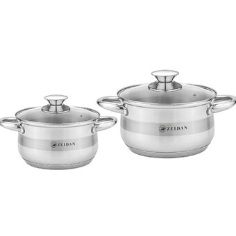  Набор посуды ZEIDAN Z-50405 4 предм, нерж 