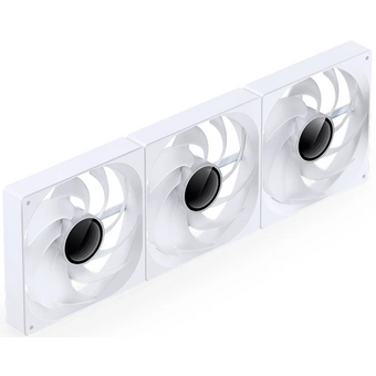  Вентилятор JONSBO ZW-140W (3 in 1) 140х140х26мм (PWM, ARGB LED, 800-1800об/мин, белый) Retail 