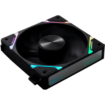  Комплект вентиляторов (3 шт.) 1STPLAYER XF7R Black (XF7R-BK-3IN1) / 120mm Reverse ARGB 3pin 5V PWM 4pin 12V 600-2000rpm 56.8cfm 33.12dBA 