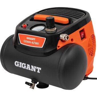  Компрессор безмасляный Gigant GSWK-6/180 