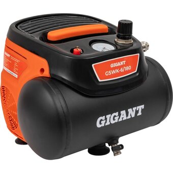  Компрессор безмасляный Gigant GSWK-6/180 