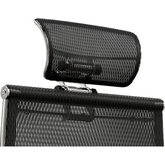  Кресло Метта Samurai S-3 (Z1D.3.15.109) черный сиденье черный сетка с подголов. крестов. металл хром 