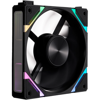  Вентилятор 1STPLAYER XF7R Black ( XF7R-BK-1IN1) / 120mm Reverse ARGB 3pin 5V PWM 4pin 12V 600-2000rpm 56.8cfm 33.12dBA 