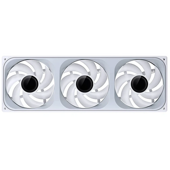  Вентилятор JONSBO ZA-420W (3 in 1) 140х140х28мм (PWM, ARGB LED, 700-1800об/мин, белый) Retail 