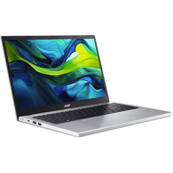  Ноутбук Acer Aspire Go 15 AG15-31P-35MV (NX.KX5CD.005-Win11Pro) i3-N305 8Gb SSD 256Gb Intel UHD Graphics 15,6 FHD IPS Cam 50Вт*ч Серебристый 