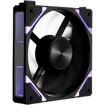  Вентилятор 1STPLAYER XF7R Black ( XF7R-BK-1IN1) / 120mm Reverse ARGB 3pin 5V PWM 4pin 12V 600-2000rpm 56.8cfm 33.12dBA 