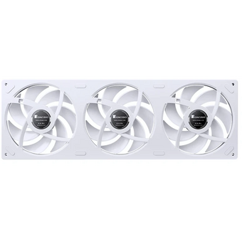  Вентилятор JONSBO ZA-420W (3 in 1) 140х140х28мм (PWM, ARGB LED, 700-1800об/мин, белый) Retail 