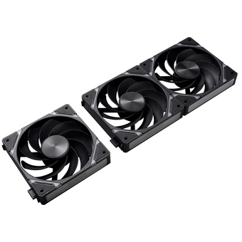  Комплект вентиляторов (3 шт.) 1STPLAYER XF7R Black (XF7R-BK-3IN1) / 120mm Reverse ARGB 3pin 5V PWM 4pin 12V 600-2000rpm 56.8cfm 33.12dBA 
