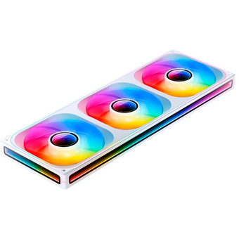  Вентилятор JONSBO ZA-420W (3 in 1) 140х140х28мм (PWM, ARGB LED, 700-1800об/мин, белый) Retail 