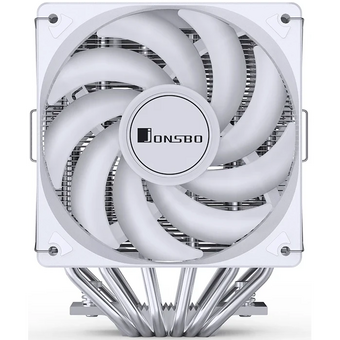  Кулер JONSBO CR-3000E ARGB White LGA1851/1700/1200/115X/AM5/AM4 (TDP 260W, PWM, 2 x 120mm ARGB LED Fan, 6 тепловых трубок, белый, 4-pin) Ret 