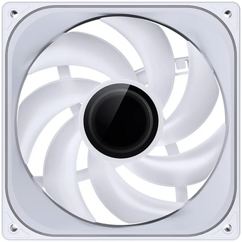  Вентилятор JONSBO ZA-140W 140х140х28мм (PWM, ARGB LED, 700-1800об/мин, белый) Retail 