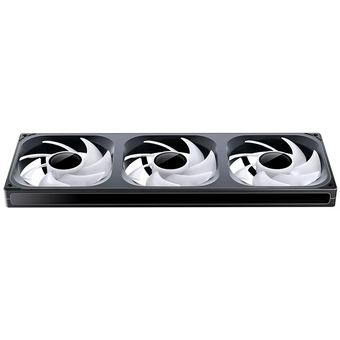  Вентилятор JONSBO ZA-420B (3 in 1) 140х140х28мм (PWM, ARGB LED, 700-1800об/мин, черный) Retail 