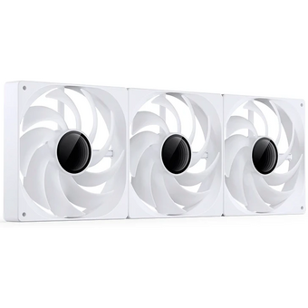  Вентилятор JONSBO ZW-140W (3 in 1) 140х140х26мм (PWM, ARGB LED, 800-1800об/мин, белый) Retail 