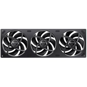  Вентилятор JONSBO ZA-420B (3 in 1) 140х140х28мм (PWM, ARGB LED, 700-1800об/мин, черный) Retail 