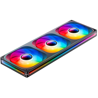  Вентилятор JONSBO ZA-420B (3 in 1) 140х140х28мм (PWM, ARGB LED, 700-1800об/мин, черный) Retail 