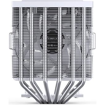  Кулер JONSBO CR-3000E ARGB White LGA1851/1700/1200/115X/AM5/AM4 (TDP 260W, PWM, 2 x 120mm ARGB LED Fan, 6 тепловых трубок, белый, 4-pin) Ret 