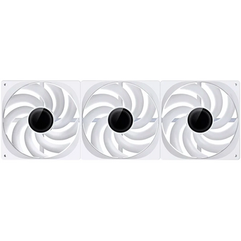  Вентилятор JONSBO ZW-140W (3 in 1) 140х140х26мм (PWM, ARGB LED, 800-1800об/мин, белый) Retail 