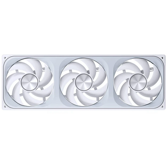  Вентилятор JONSBO ZA-420W (3 in 1) 140х140х28мм (PWM, ARGB LED, 700-1800об/мин, белый) Retail 