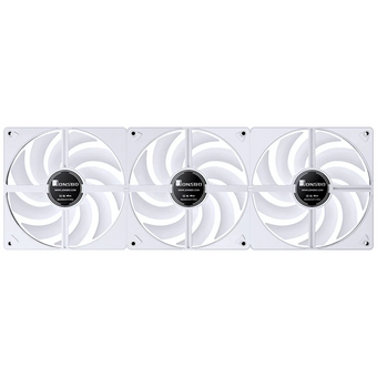  Вентилятор JONSBO ZW-140W (3 in 1) 140х140х26мм (PWM, ARGB LED, 800-1800об/мин, белый) Retail 