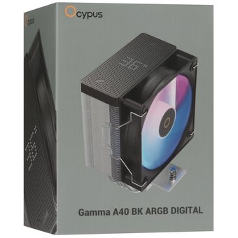  Кулер Ocypus Gamma A40 BK ARGB Digital Black (Gamma-A40-BK1NAWD00X-GL) 