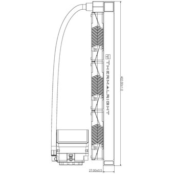  СВО Thermalright Rainbow Vision 360 Turbo ARGB Black (TRRV360TAB) / 3x120mm ARGB PWM Fans 