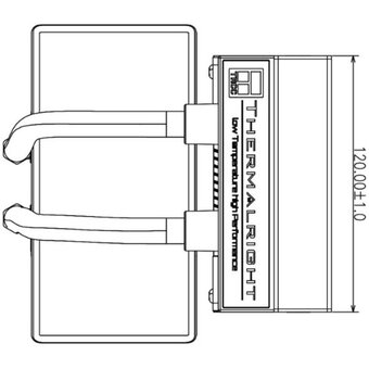  СВО Thermalright Rainbow Vision 360 Turbo ARGB Black (TRRV360TAB) / 3x120mm ARGB PWM Fans 