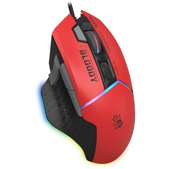  Мышь A4Tech Bloody W95 Max Sports красный/черный 