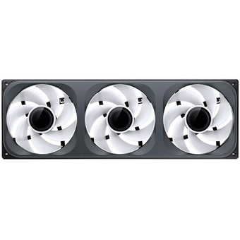  Вентилятор JONSBO ZA-420BR (3 in 1) 140х140х28мм Reverse (PWM, ARGB LED, 700-1500об/мин, черный) Retail 