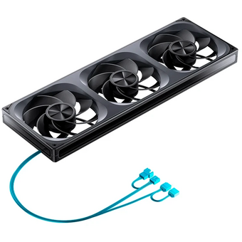  Вентилятор JONSBO ZA-420BR (3 in 1) 140х140х28мм Reverse (PWM, ARGB LED, 700-1500об/мин, черный) Retail 
