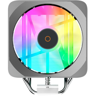  Кулер Ocypus Delta A40 EX BK Digital, 120mm ARGB Fan, Top Display Panel, 4 Heat Pipes, 4-PIN PWM, 500-1800 RPM, 29DBA, Hydro Bearing 