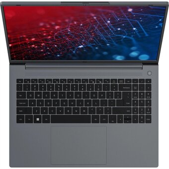  Ноутбук iRU Tactio 16ALB (2110204) 16", IPS, Intel Core i5 1235U 1.3ГГц, 10-ядерный, 16ГБ 512ГБ SSD, Intel UHD Graphics, Windows 11 Pro, серый 