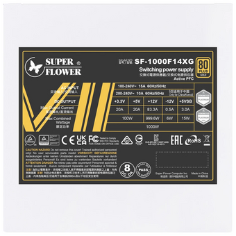  Блок питания Super Flower Leadex VII XG 1000W (SF-1000F14XG White) 