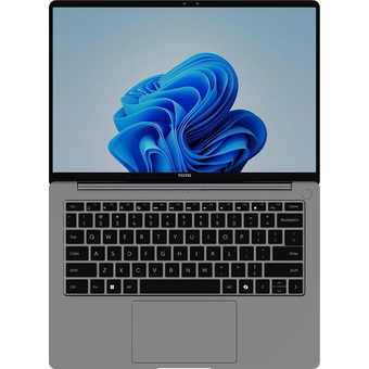  Ноутбук TECNO Megabook T14RA Air 4894947090400 i5-1334U 16Gb SSD 512Gb Intel Iris Xe Graphics 14 WUXGA IPS Cam 55Вт*ч Win11 Серый 