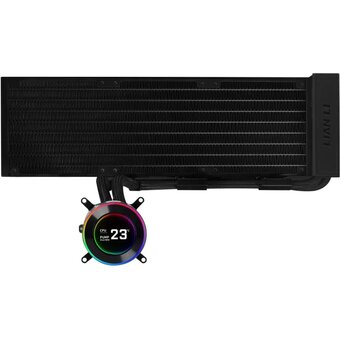  СВО Lian Li HydroShift II LCD-C 360N (GHS2LCD36B Black) (G89.GHS2LCD36B.R0) / W/O Fans 