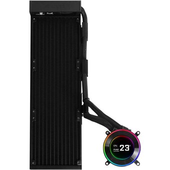  СВО Lian Li HydroShift II LCD-C 360N (GHS2LCD36B Black) (G89.GHS2LCD36B.R0) / W/O Fans 