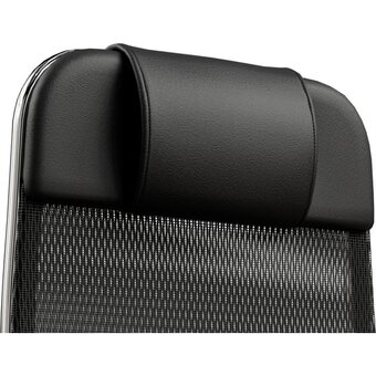  Кресло Метта Samurai SL-1 (ZA.2.1.49) черный сиденье черный сетка с подголов. крестов. металл хром 