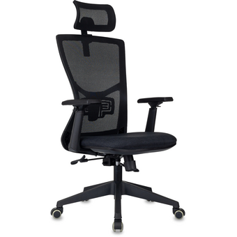  Кресло Бюрократ MC-811-H/Black черный Elastic-102 сетка/ткань крестов. пластик 