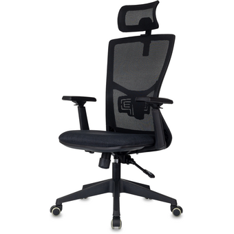  Кресло Бюрократ MC-811-H/Black черный Elastic-102 сетка/ткань крестов. пластик 