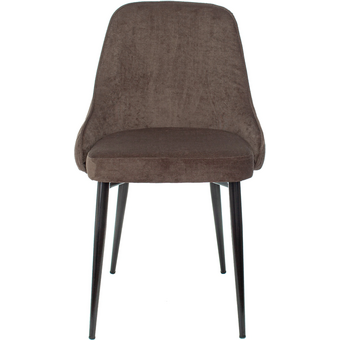  Стул Бюрократ CH-K3 коричневый Light 10 металл черный на ножках 