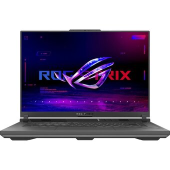  Ноутбук ASUS Rog Strix G16 G614JU-N3540 (90NR0CC1-M015S0-DOS) 16" FHD+ IPS 250N 165Hz/i5-13450HX/16GB/1TB SSD/RTX 4050 6GB/DOS/Gray 